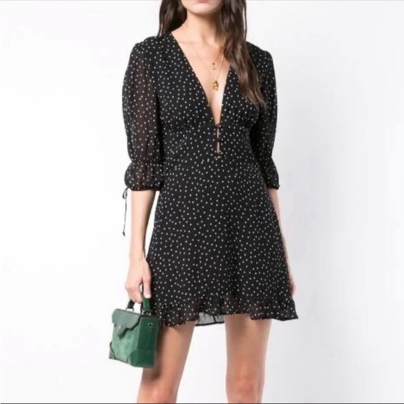 SOLD ☑️ Reformation Scarlett Dress Selene - Picture 2 of 7